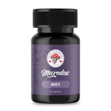 Anxiety Microdose Capsules (24) | Magic Mushrooms Canada