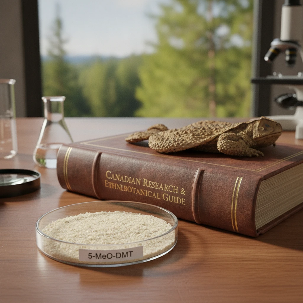 Featured image for: 5-MeO-DMT Powder: Canadian Research & Ethnobotanical Guide